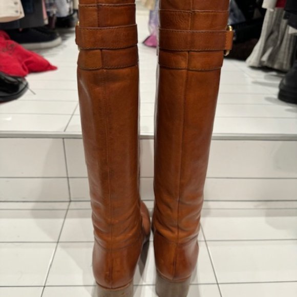 Coach tan riding boots - Picture 2 of 4